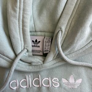 Adidas crop hoodie